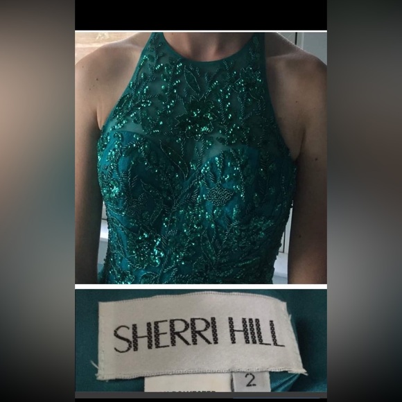 Sherri Hill Mermaid Ball Gown - Absolutely stunning!!! - Picture 2 of 3